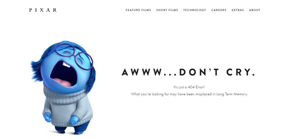 404 Error Page Example